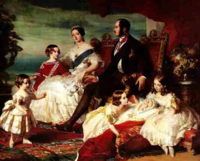 pictures of queen victoria and her family. The children and grandchildren of Queen Victoria.