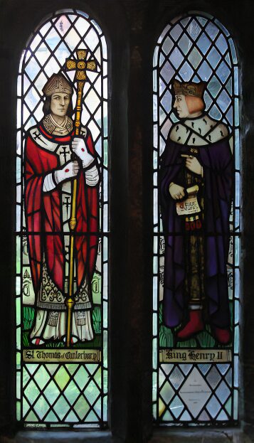 Henry II and Thomas a Beckett