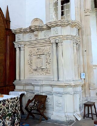 Memorial to Edward, Duke of York, Fotheringhay Church