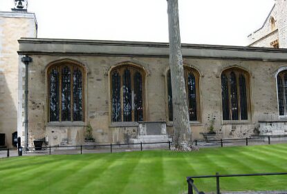 Tower Green and the Chapel of St. Peter ad Vincula