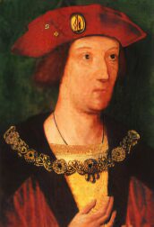 Arthur Tudor, eldest son of Henry VII and Elizabeth of York.