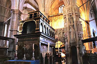 Edward the Confessor, tomb at Westminster Abbey