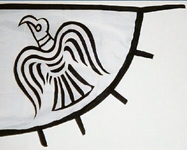 Viking Raven Banner