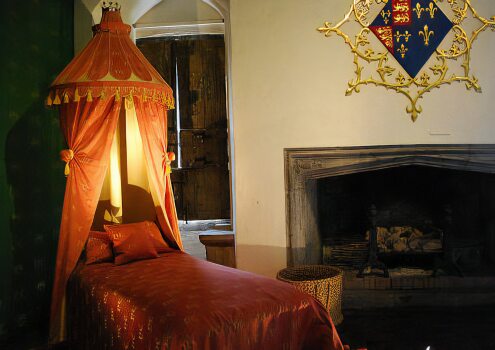 medieval castle bedroom