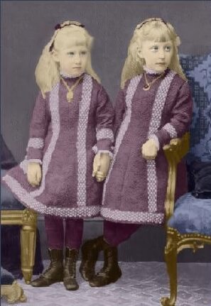 Helena Victoria and Marie Louise of Schleswig-Holstein