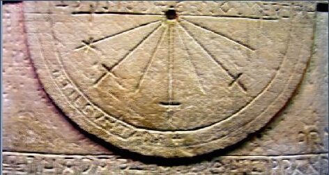 Saxon Sundial at St Gregory’s Minster, Kirkdale, North Yorkshire