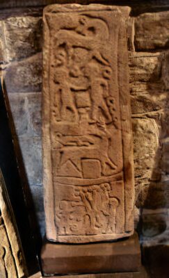 The Dacre Stone commemorating the peace between the Saxon king Athelstan and Constatine, King of Scots